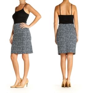 🖖 Margaret M 🖖 Navy Confetti Pencil Skirt